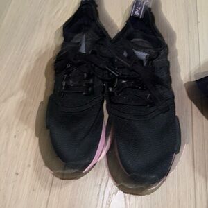 Stylish Black and Pink Women's nmds